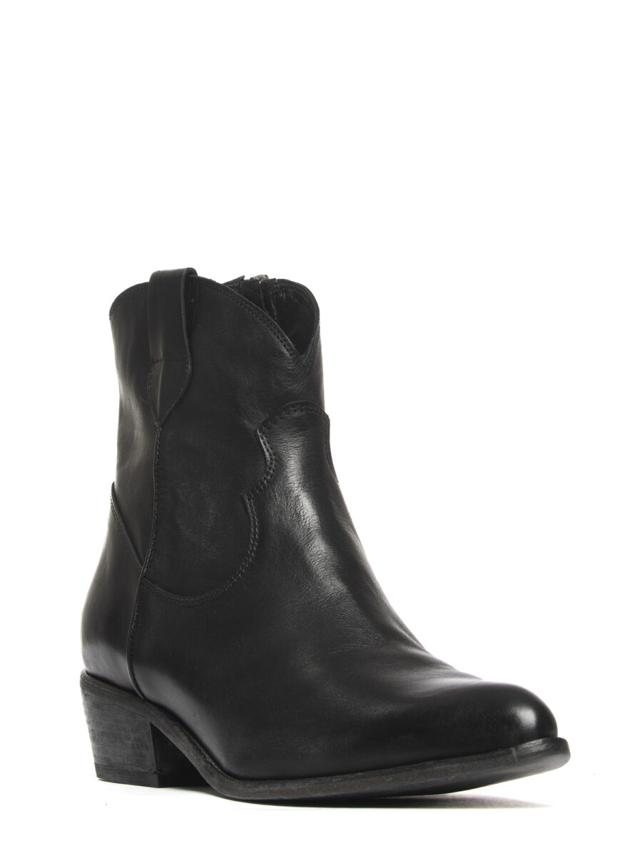 Tronchetti texani in vitello nero 2715 - Image 3