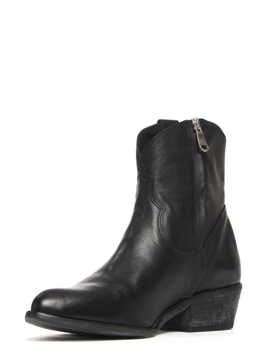 Tronchetti texani in vitello nero 2715 - Image 4