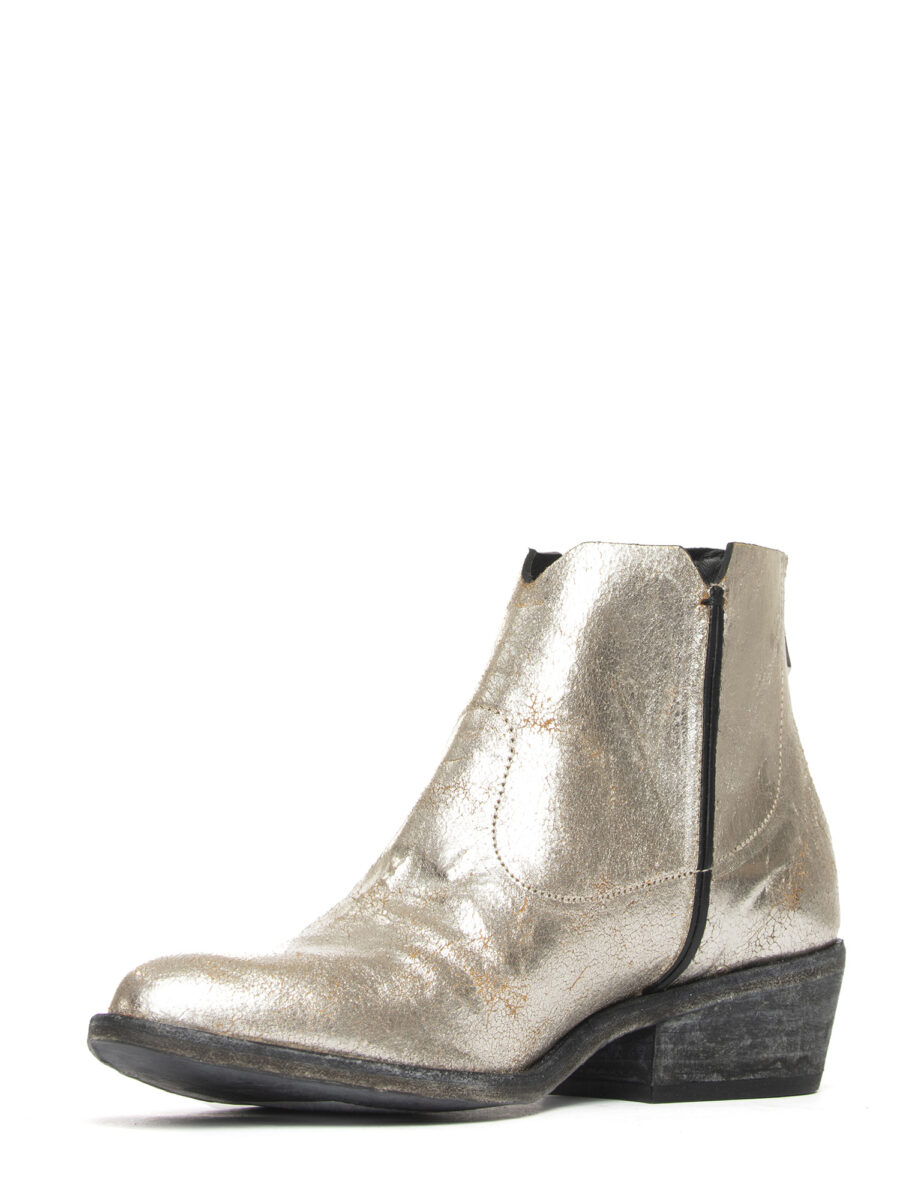 Tronchetti texani in laminato argento 2717 - Image 4