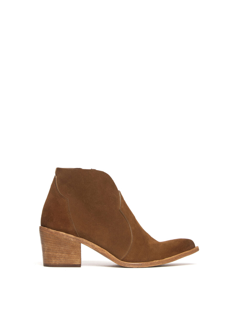 Tronchetti texani in camoscio whiskey 2722