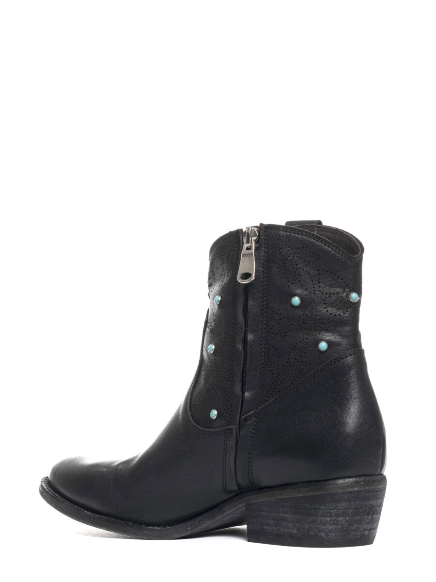 Tronchetti texani in vitello nero 2716 - Image 4