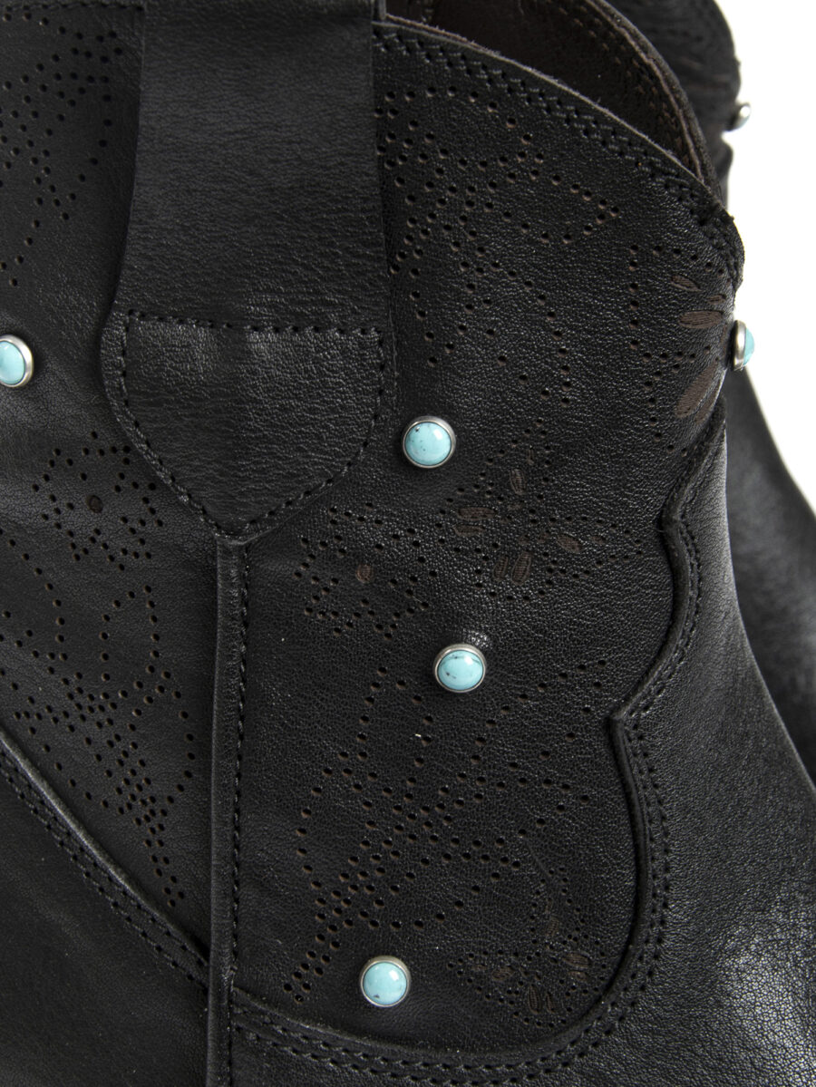 Tronchetti texani in vitello nero 2716 - Image 6