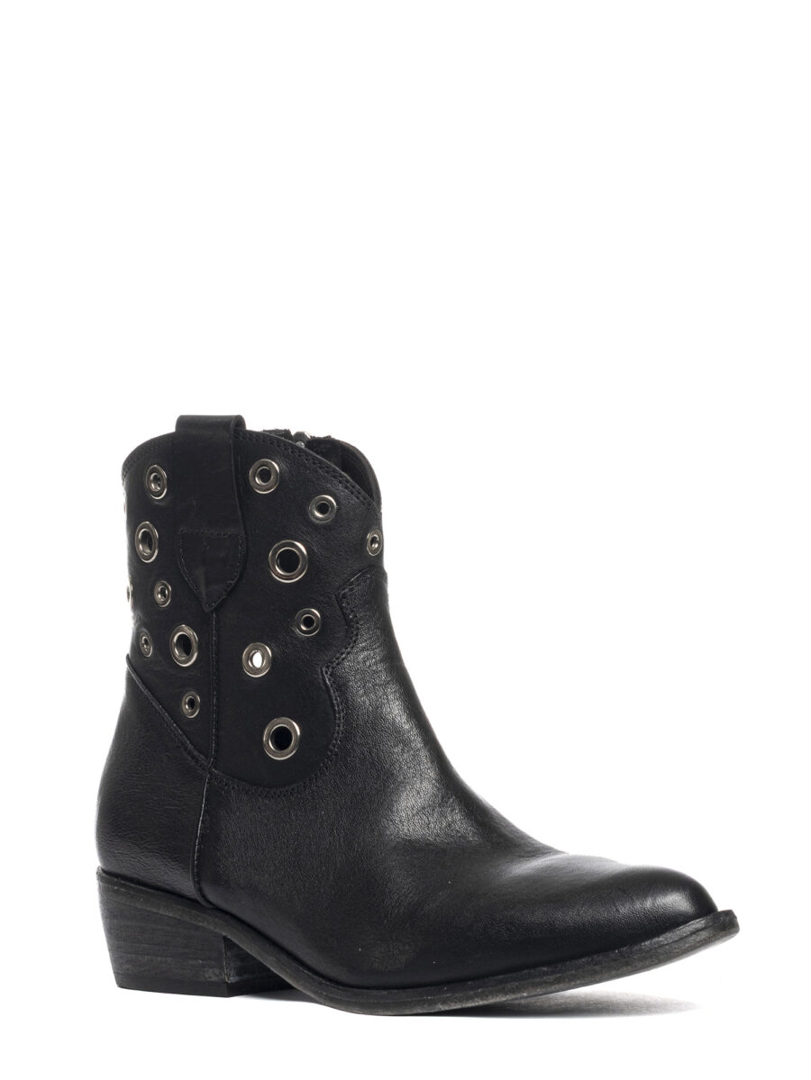 Tronchetti texani in vitello nero 2767 - Image 3