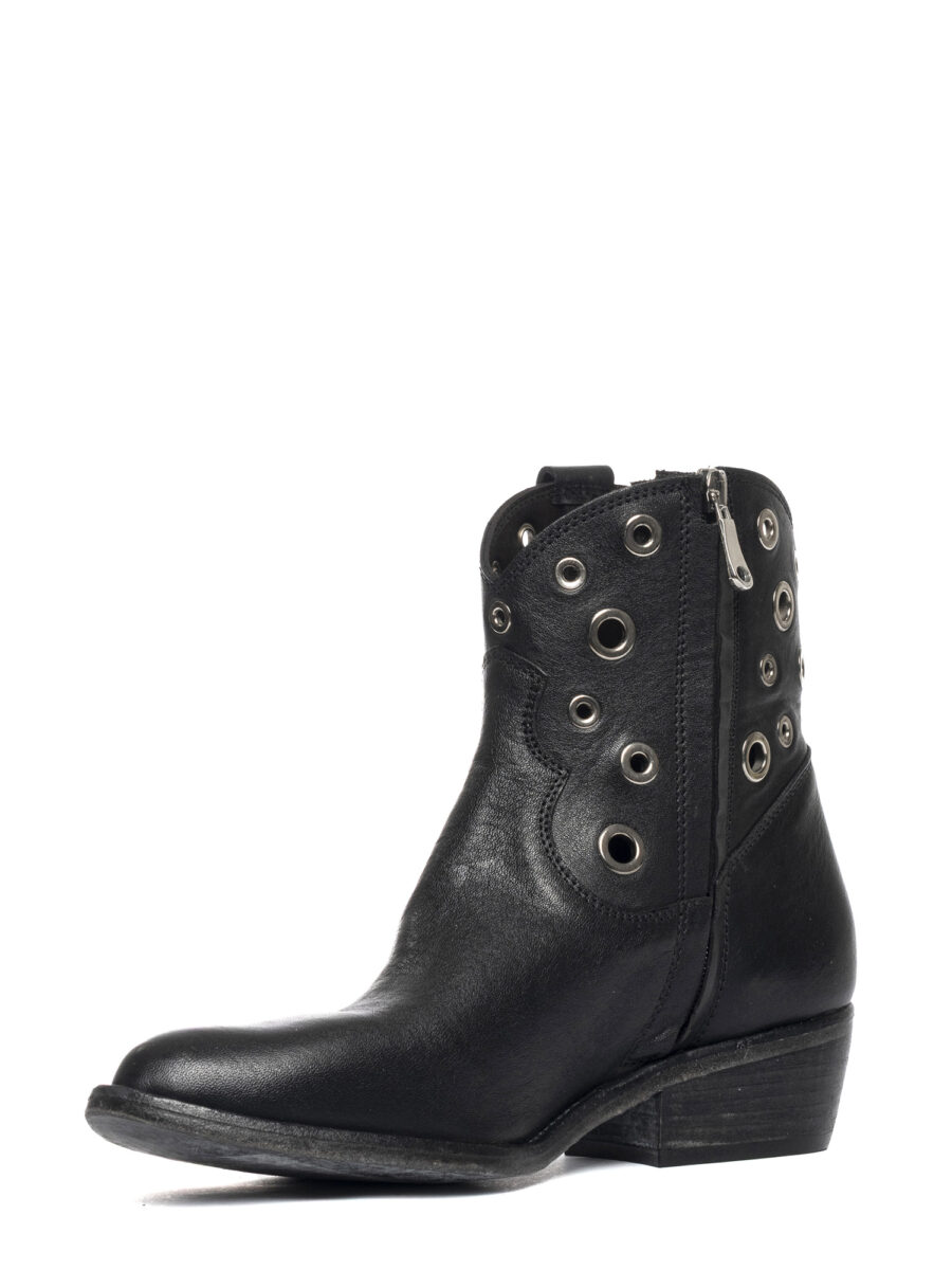 Tronchetti texani in vitello nero 2767 - Image 4
