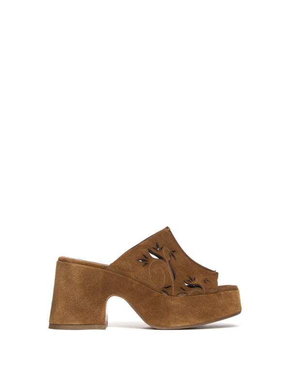 Zeppe in camoscio whiskey 2770