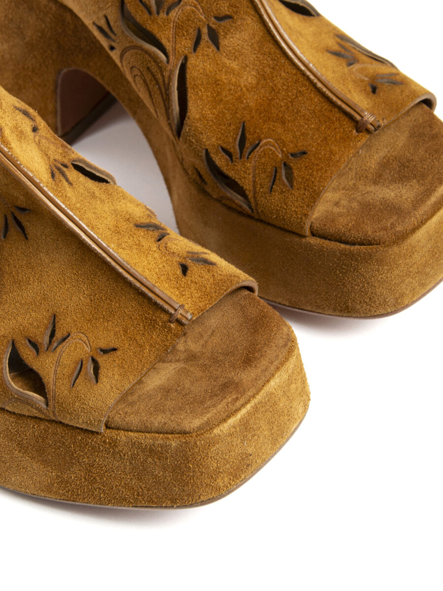 Zeppe in camoscio whiskey 2770 - Image 6