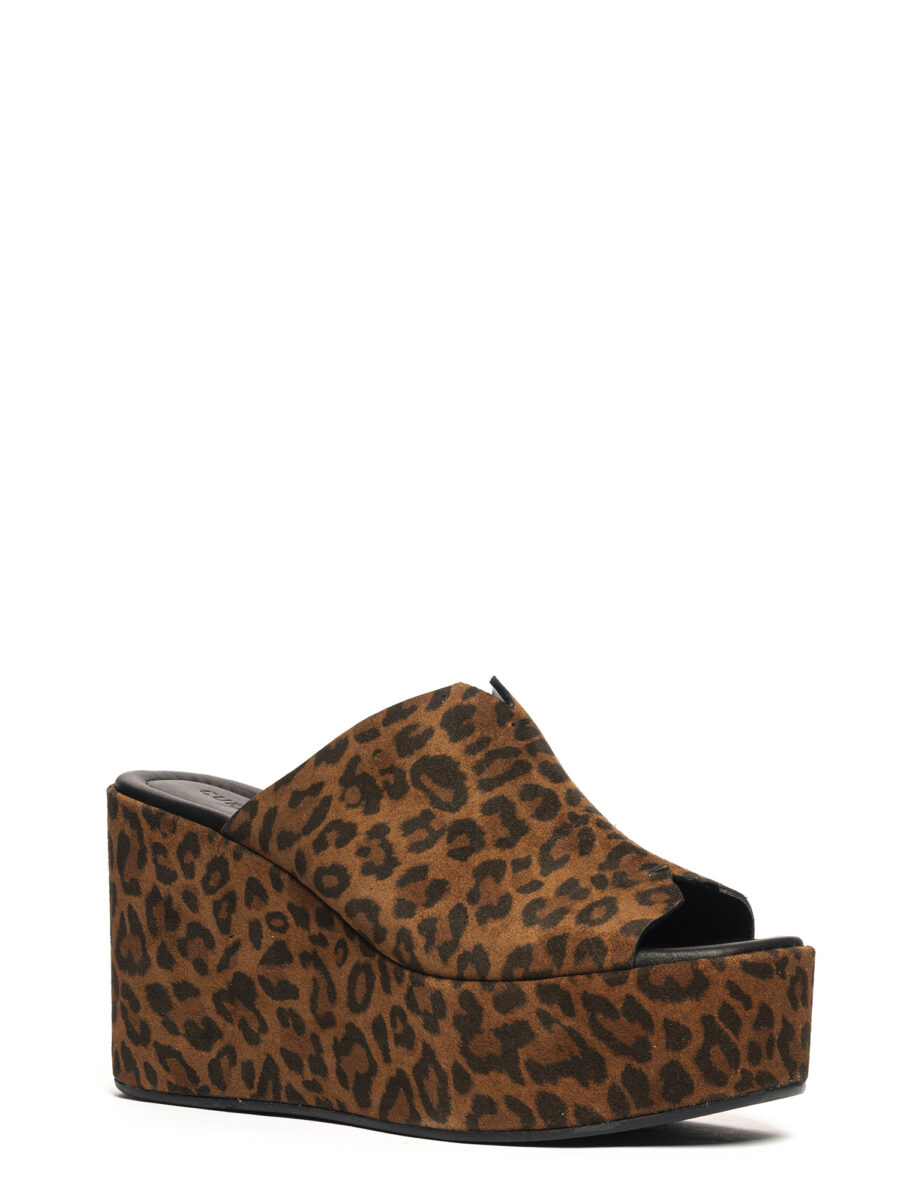 Zeppe in camoscio leopard 2791 - Image 3