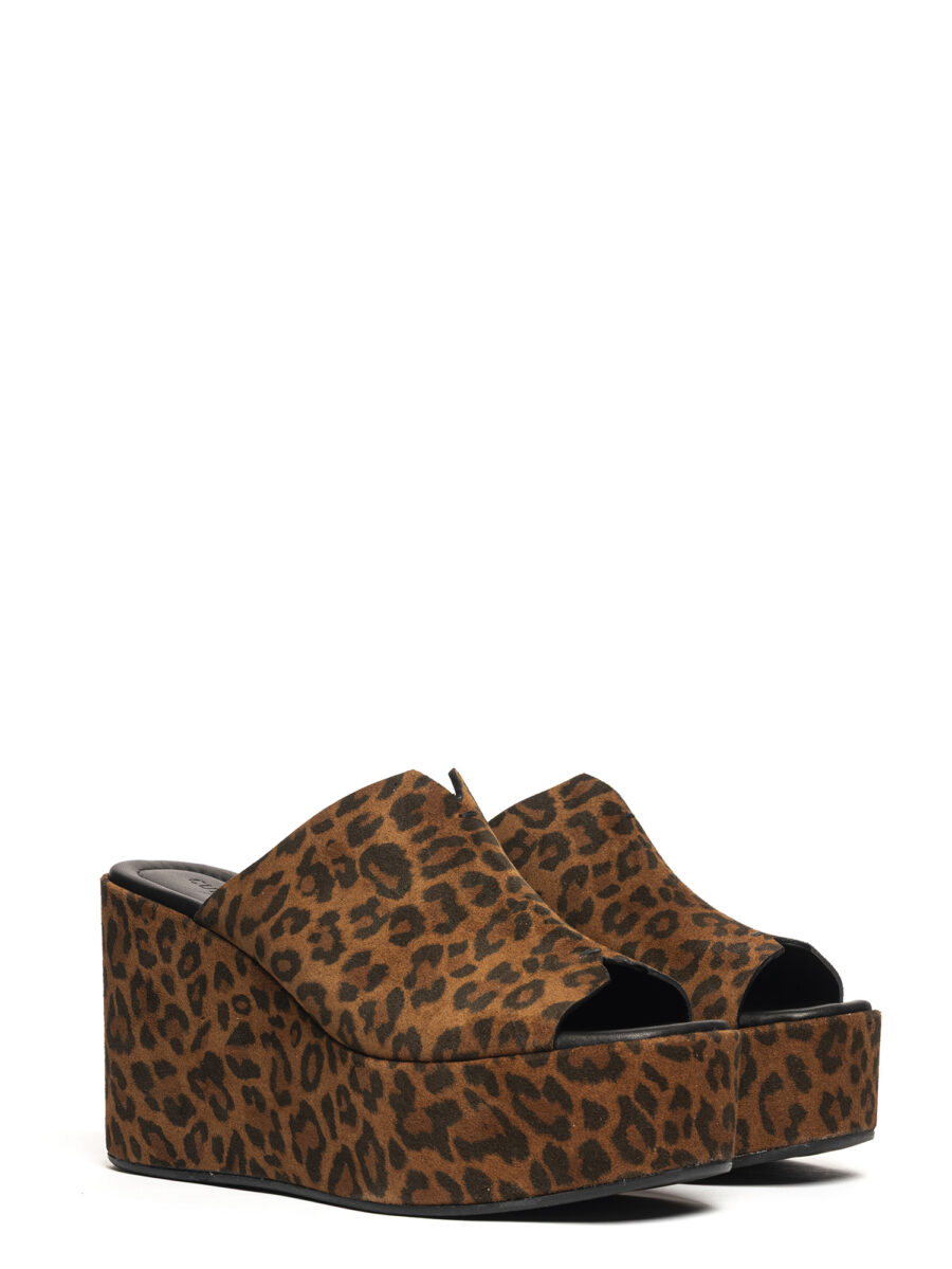 Zeppe in camoscio leopard 2791 - Image 2