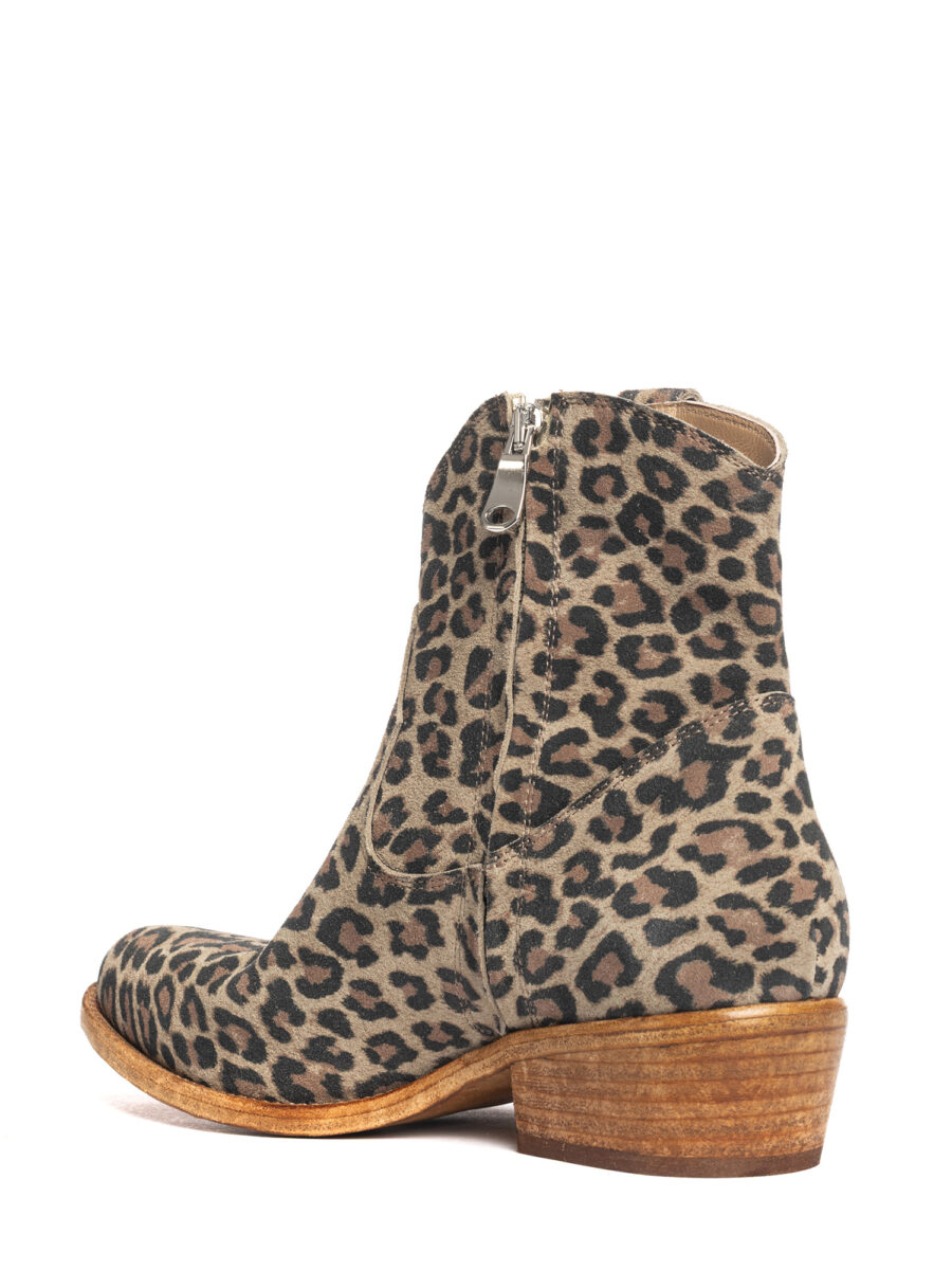 Tronchetti texani in camoscio leopardato 2715 - Image 4