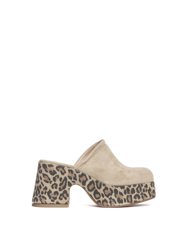 Zeppe in camoscio beige 2751