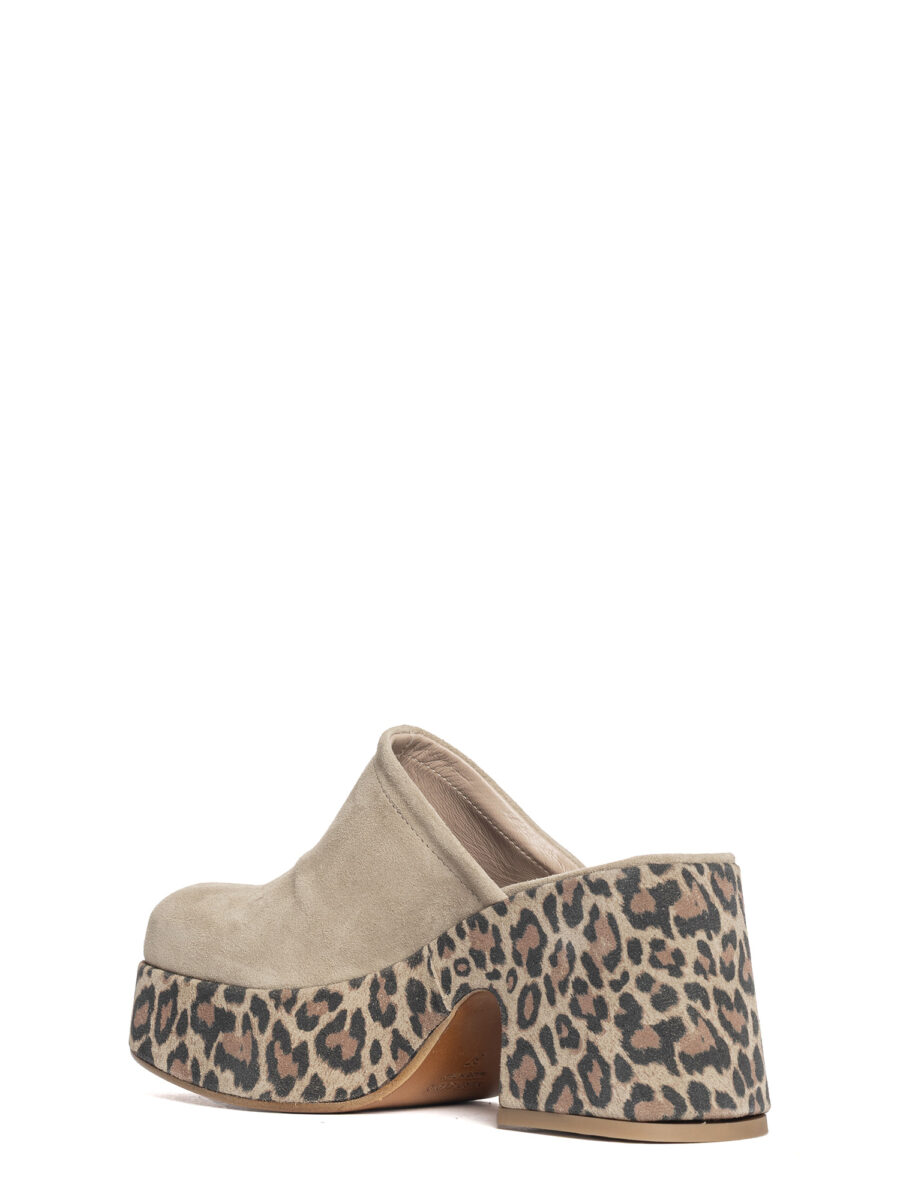 Zeppe in camoscio beige 2751 - Image 4