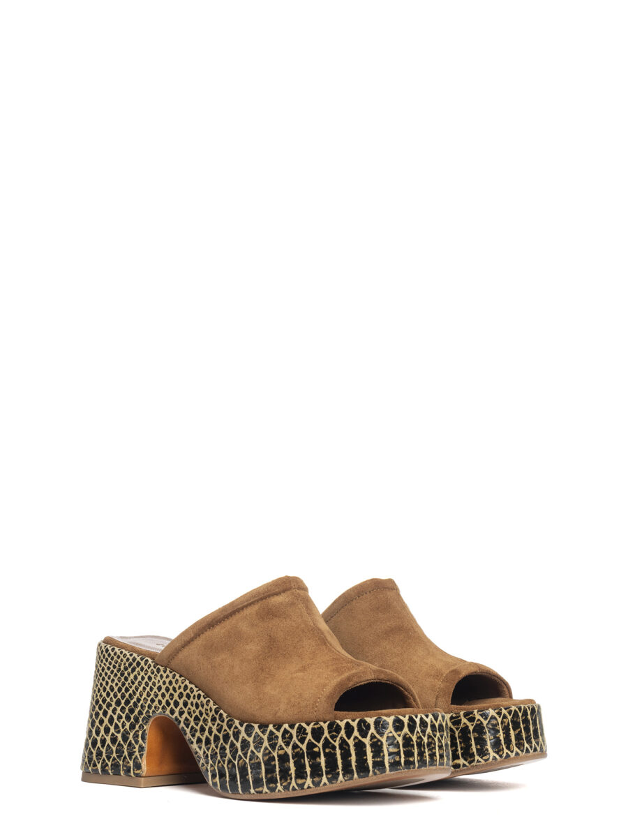 Zeppe in camoscio whiskey 2471 - Image 2