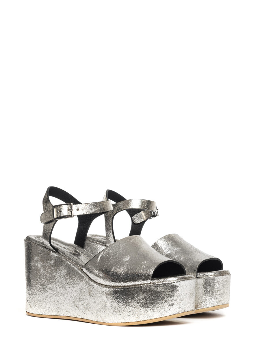 Zeppe in laminato argento 2741 - Image 2