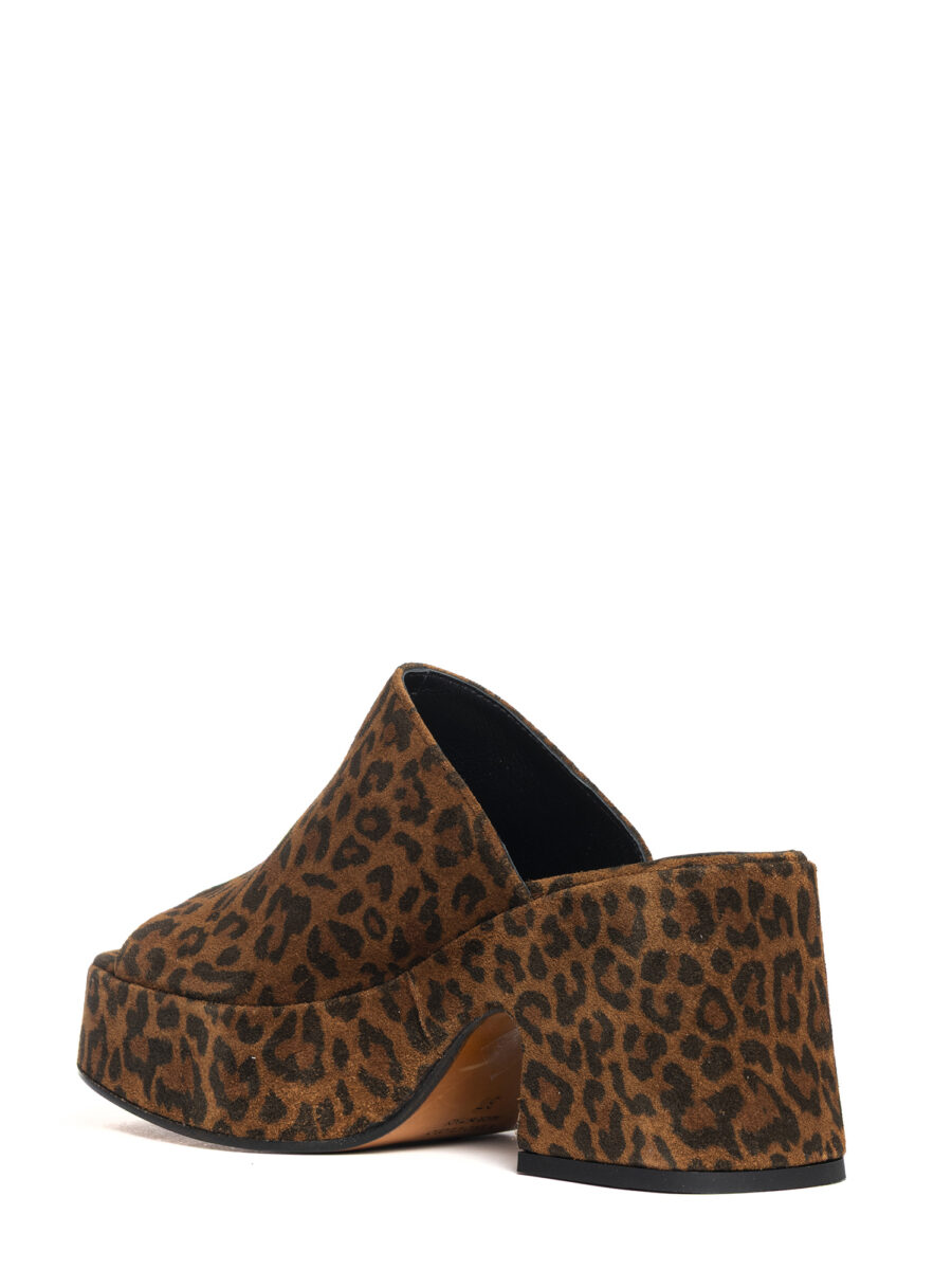 Zeppe in camoscio leopard 2471 - Image 5